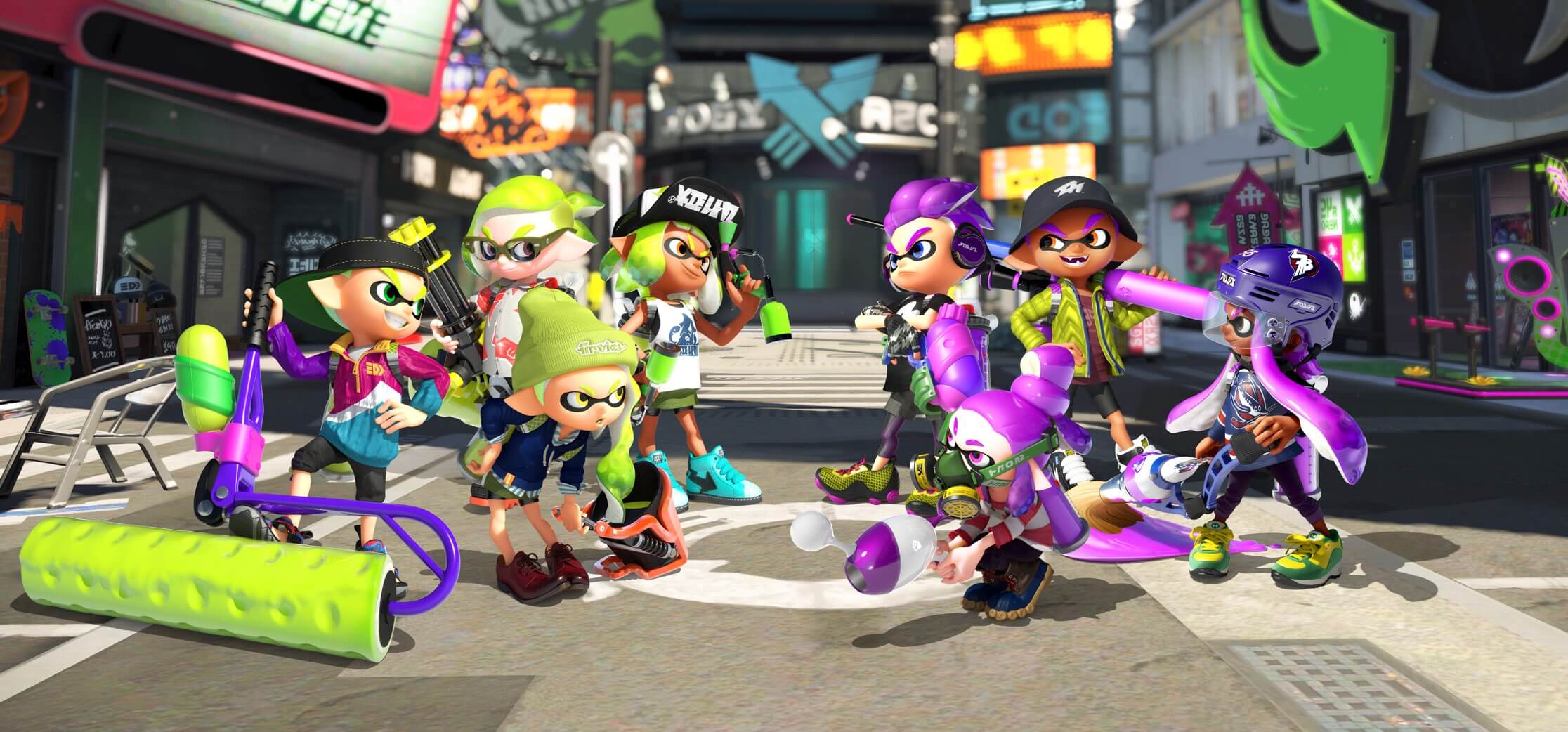 Get splatting with the basics in our Splatoon 2 101 Nintendo
